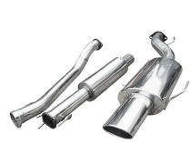 Opel Astra H SRI 2.0 T 04-10 Catback Sportavgassystem (Ljuddämpat) Cobra Sport